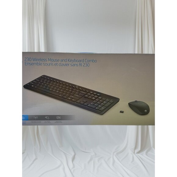 HP 230 Wireless Mouse and Keyboard Combo - Picture 1 of 5